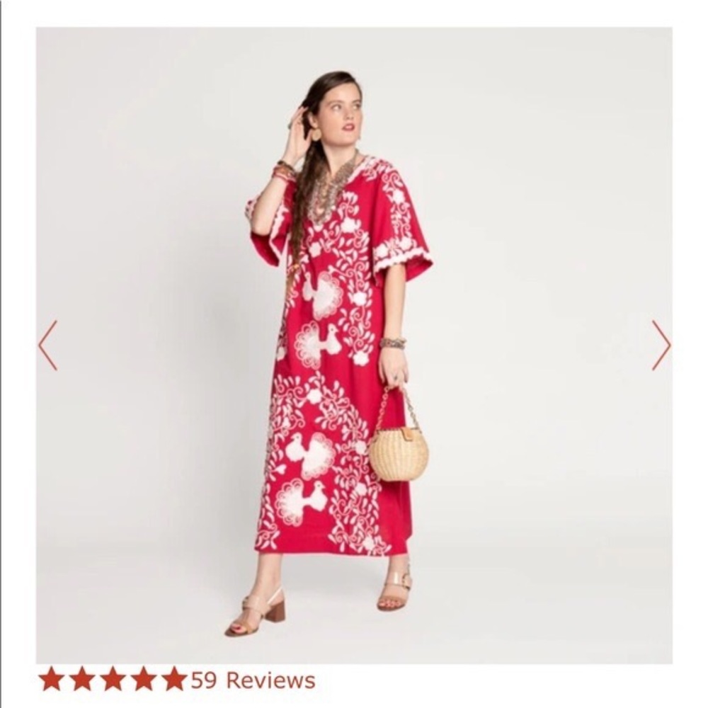 NWT France Valentine caftan